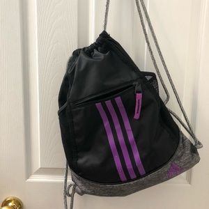 Adidas drawstring backpack! Great condition.